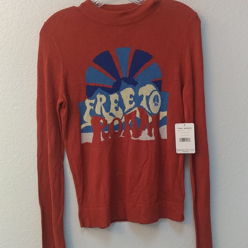Mock neck long sleeve sweater